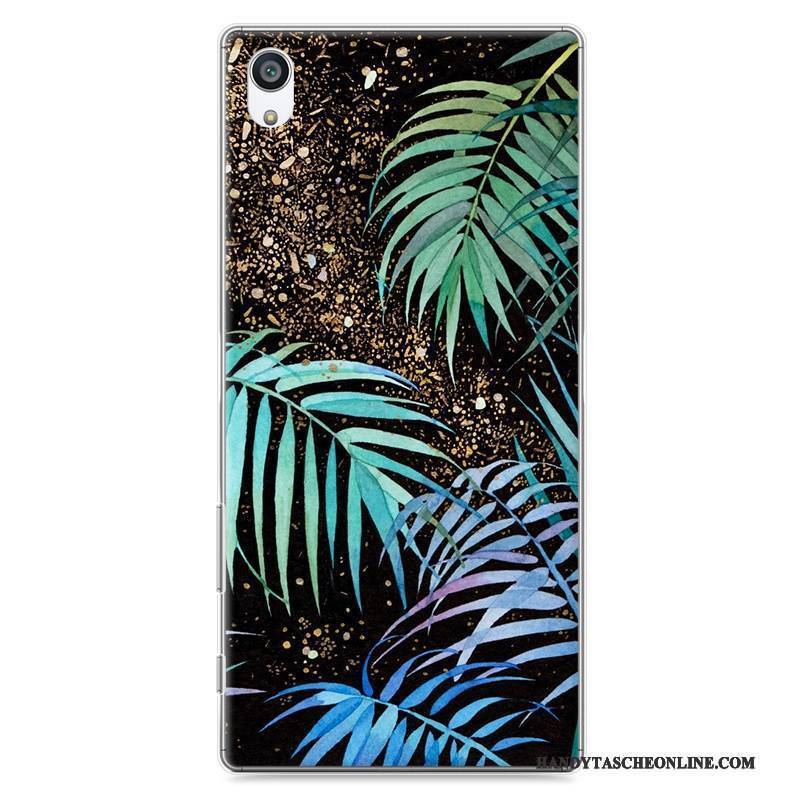 Hülle Sony Xperia Z5 Karikatur Schwer Blau, Case Sony Xperia Z5 Schutz Handyhüllen