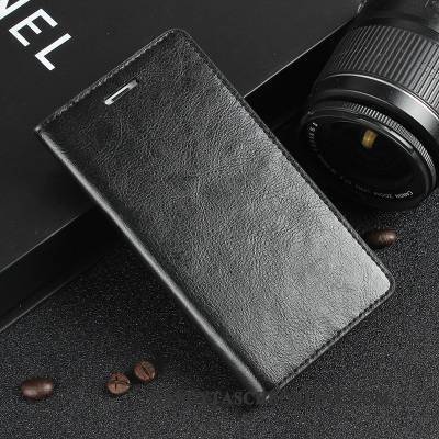 Hülle Sony Xperia Z5 Schutz Handyhüllen Schwarz, Case Sony Xperia Z5 Lederhülle