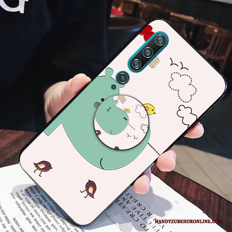 Hülle Xiaomi Mi 10 Karikatur Ballon Tier, Case Xiaomi Mi 10 Kreativ Handbemalte Persönlichkeit