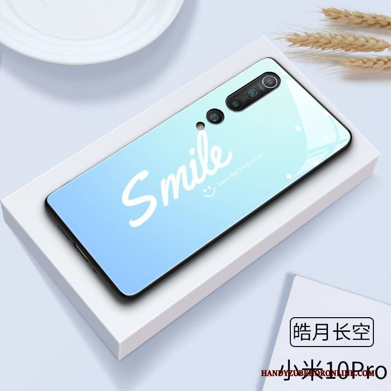 Hülle Xiaomi Mi 10 Pro Karikatur Handyhüllen Spiegel, Case Xiaomi Mi 10 Pro Schutz Neu Mini