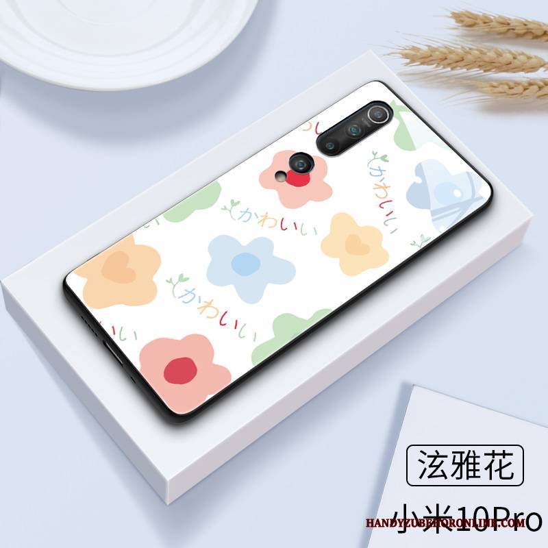 Hülle Xiaomi Mi 10 Pro Karikatur Handyhüllen Spiegel, Case Xiaomi Mi 10 Pro Schutz Neu Mini