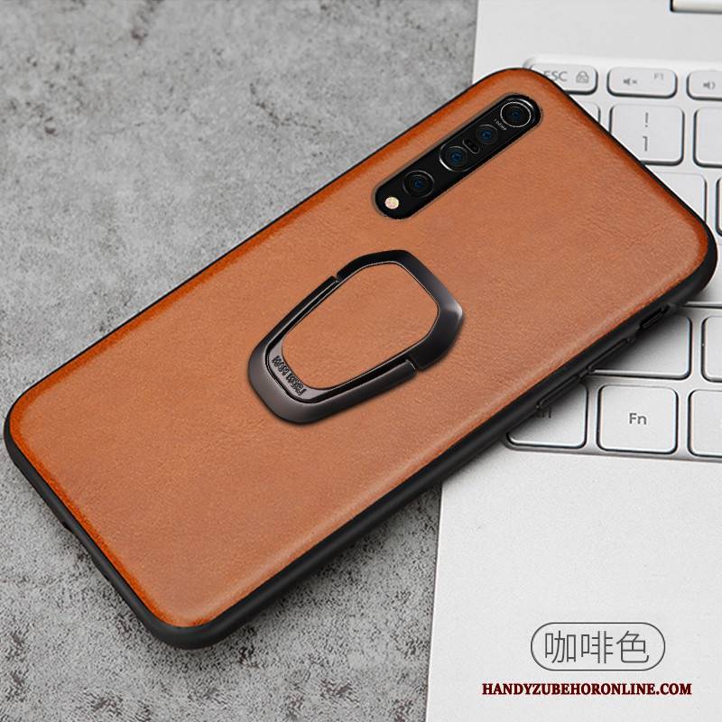 Hülle Xiaomi Mi 10 Pro Kreativ Handyhüllen Ring, Case Xiaomi Mi 10 Pro Leder Kuh High-end