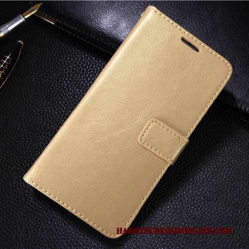 Hülle Xiaomi Mi 10 Pro Lederhülle Gold Rot, Case Xiaomi Mi 10 Pro Schutz Mini Handyhüllen