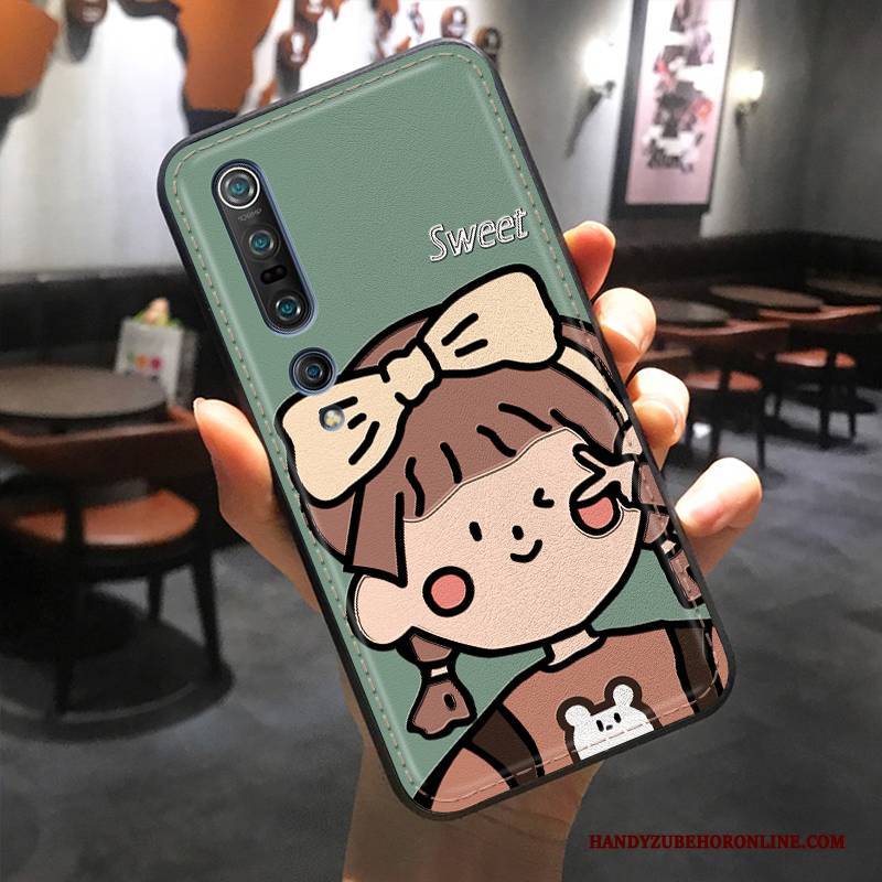 Hülle Xiaomi Mi 10 Pro Taschen Handyhüllen Anti-sturz, Case Xiaomi Mi 10 Pro Karikatur Mini Nette