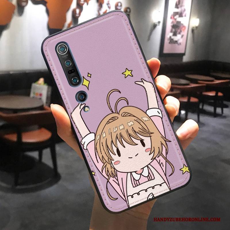 Hülle Xiaomi Mi 10 Pro Taschen Handyhüllen Anti-sturz, Case Xiaomi Mi 10 Pro Karikatur Mini Nette