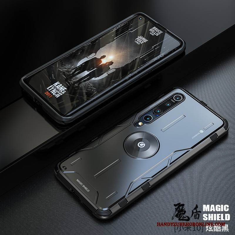 Hülle Xiaomi Mi 10 Schutz Handyhüllen Anti-sturz, Case Xiaomi Mi 10 Silikon Nubuck Mini