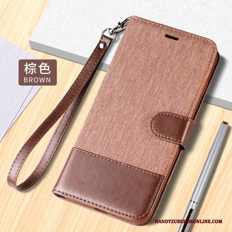 Hülle Xiaomi Mi 10 Taschen Anti-sturz Dunkelblau, Case Xiaomi Mi 10 Schutz Handyhüllen Mini