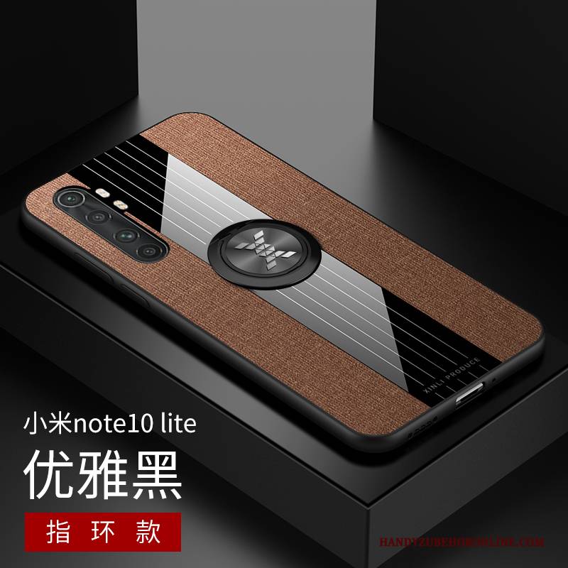 Hülle Xiaomi Mi Note 10 Lite Kreativ Pu Einfach, Case Xiaomi Mi Note 10 Lite Taschen Mini Trend