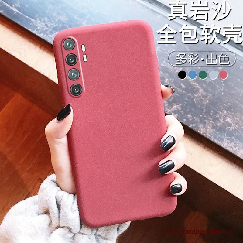 Hülle Xiaomi Mi Note 10 Lite Weiche Anti-sturz Handyhüllen, Case Xiaomi Mi Note 10 Lite Schutz Schwarz Grau