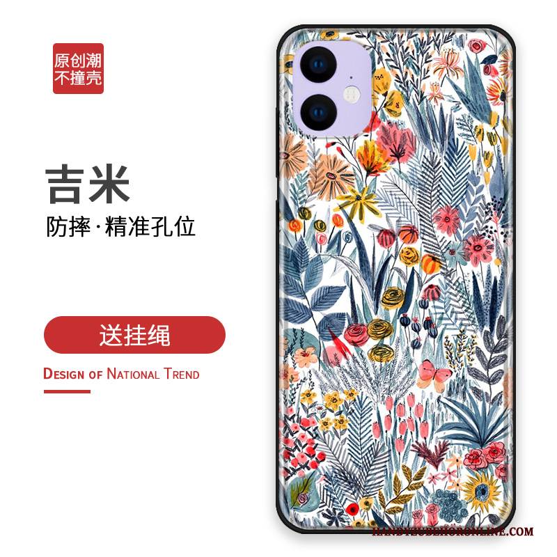 Hülle iPhone 11 Kreativ Handyhüllen Angepasst, Case iPhone 11 Taschen Anti-sturz Grün