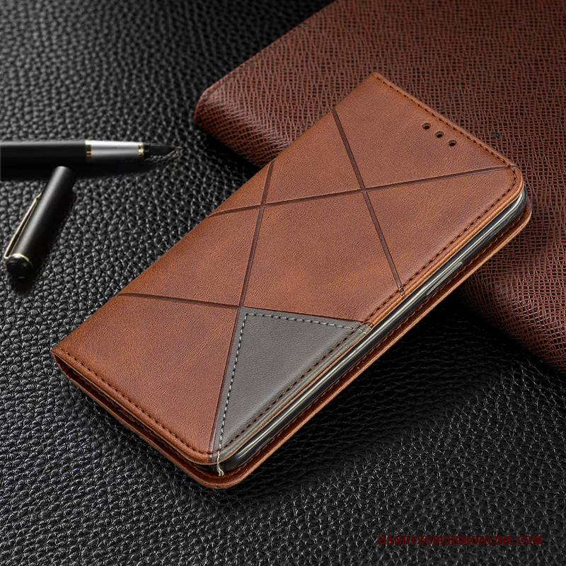 Hülle iPhone 11 Pro Folio Handyhüllen Automatisch, Case iPhone 11 Pro Taschen Gelb