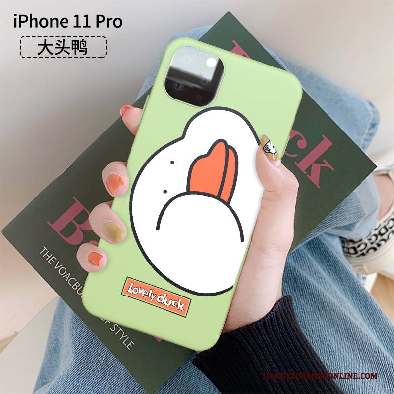 Hülle iPhone 11 Pro Kreativ Persönlichkeit Anti-sturz, Case iPhone 11 Pro Karikatur Nette Handyhüllen