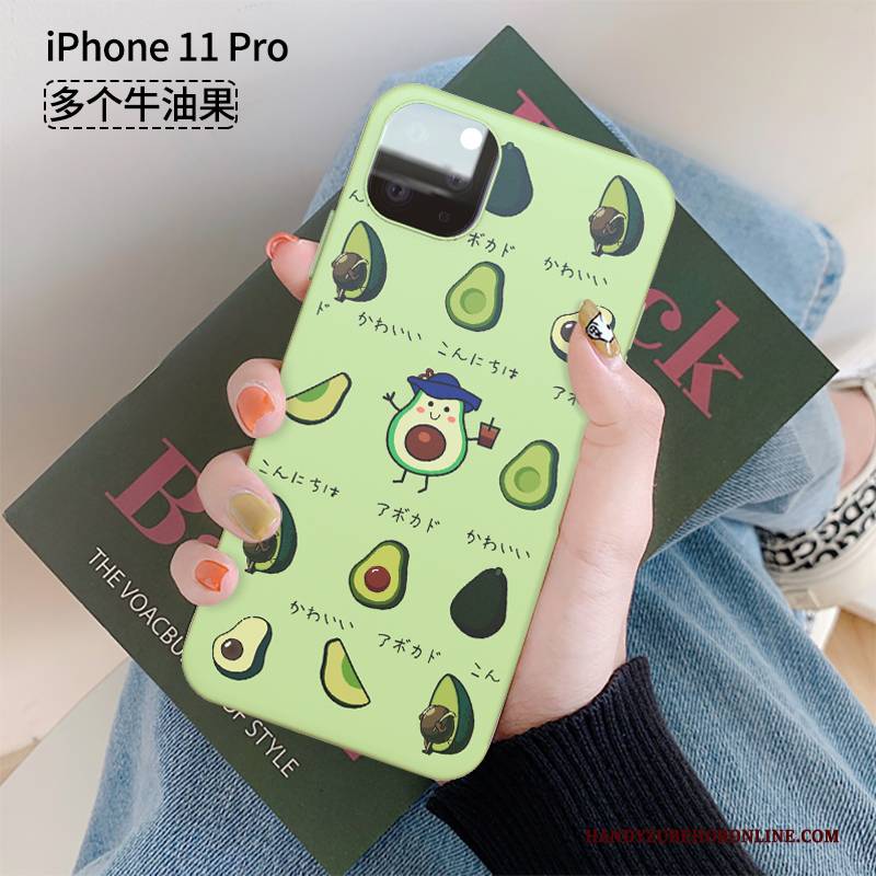 Hülle iPhone 11 Pro Kreativ Persönlichkeit Anti-sturz, Case iPhone 11 Pro Karikatur Nette Handyhüllen