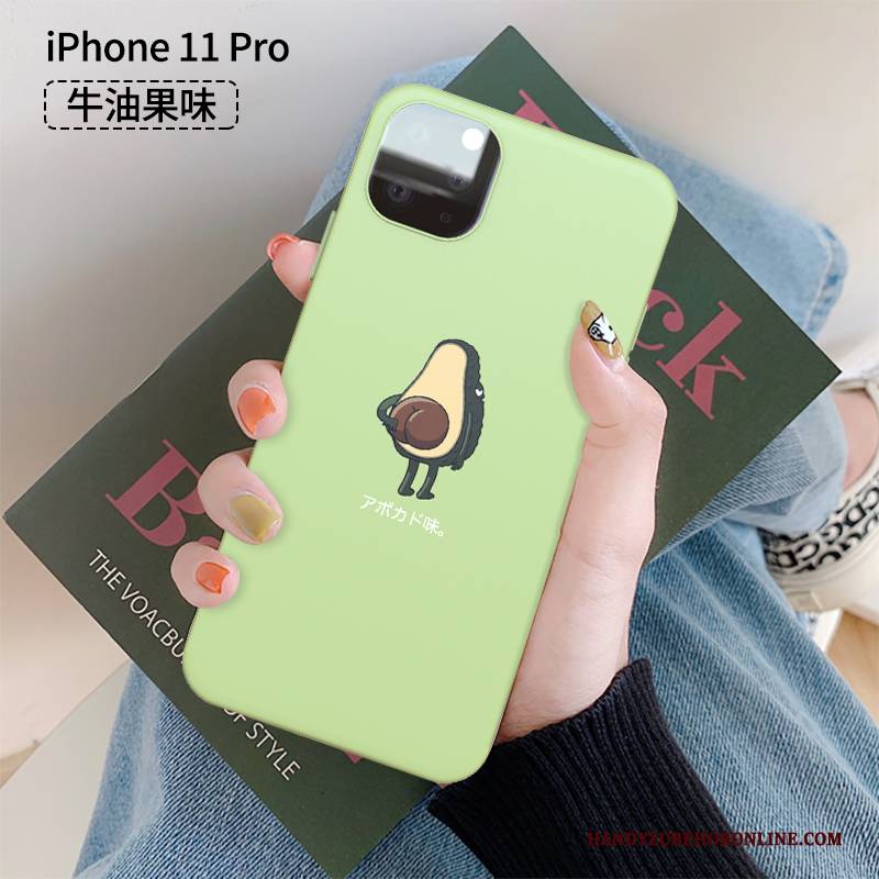 Hülle iPhone 11 Pro Kreativ Persönlichkeit Anti-sturz, Case iPhone 11 Pro Karikatur Nette Handyhüllen