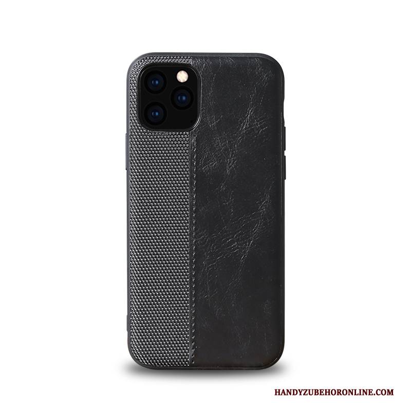 Hülle iPhone 11 Pro Leder Anti-sturz Trend, Case iPhone 11 Pro Schutz Business High-end