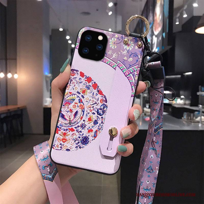 Hülle iPhone 11 Pro Max Halterung Quaste Rot, Case iPhone 11 Pro Max Kreativ Handyhüllen Persönlichkeit