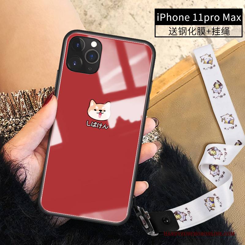 Hülle iPhone 11 Pro Max Karikatur Handyhüllen Anti-sturz, Case iPhone 11 Pro Max Kreativ Nette Liebhaber