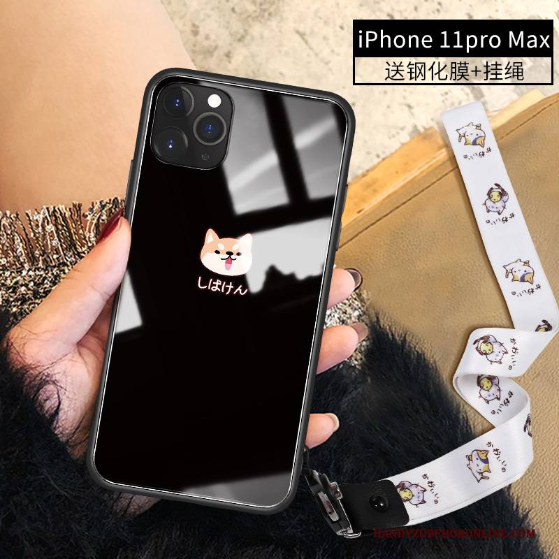 Hülle iPhone 11 Pro Max Karikatur Handyhüllen Anti-sturz, Case iPhone 11 Pro Max Kreativ Nette Liebhaber