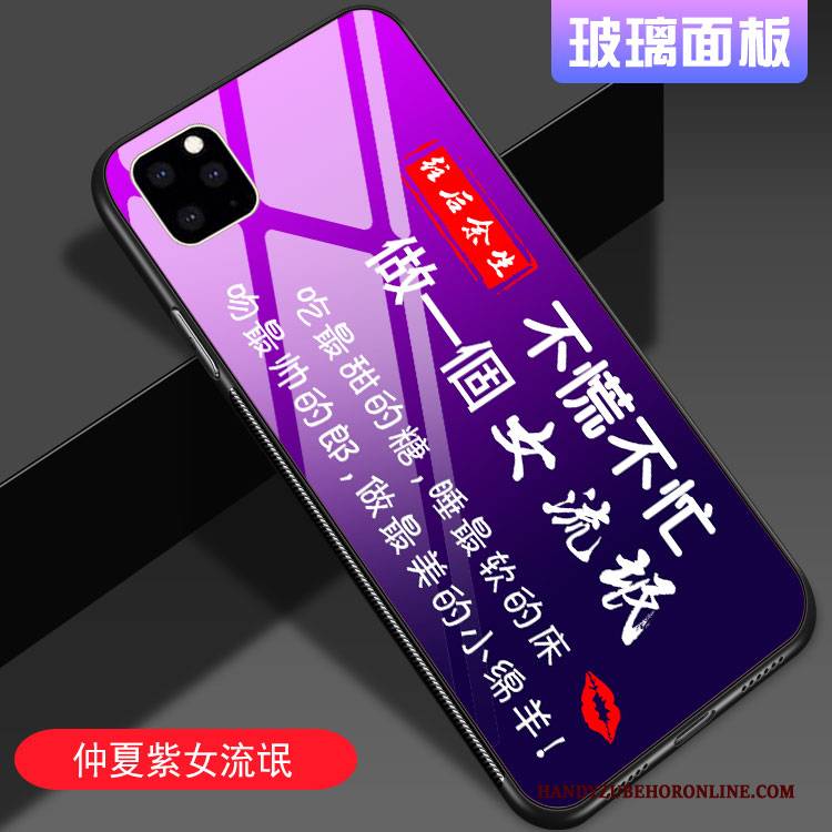 Hülle iPhone 11 Pro Max Kreativ Persönlichkeit Farbverlauf, Case iPhone 11 Pro Max Silikon Handyhüllen Einfarbig