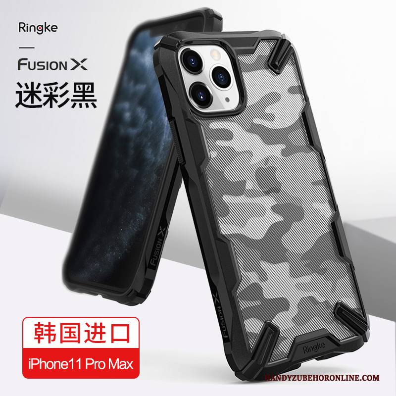 Hülle iPhone 11 Pro Max Kreativ Schwarz Handyhüllen, Case iPhone 11 Pro Max Taschen Cool Persönlichkeit