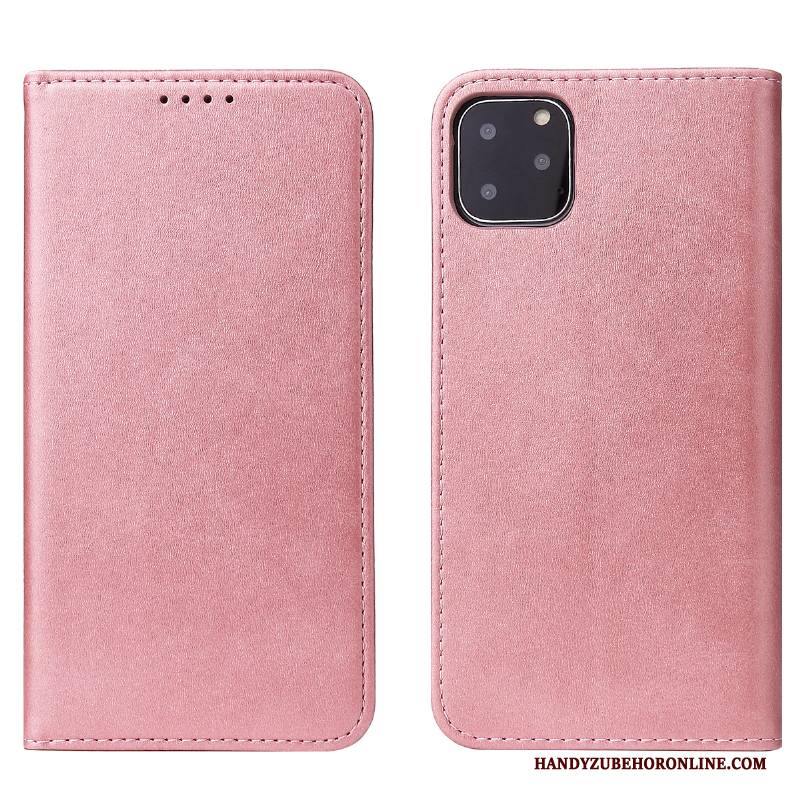 Hülle iPhone 11 Pro Max Lederhülle Grün Handyhüllen, Case iPhone 11 Pro Max Folio Neu