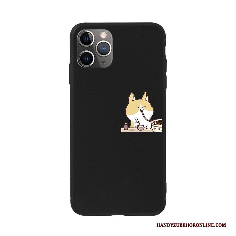 Hülle iPhone 11 Pro Max Weiche Handyhüllen Häschen, Case iPhone 11 Pro Max Karikatur Nette Rot