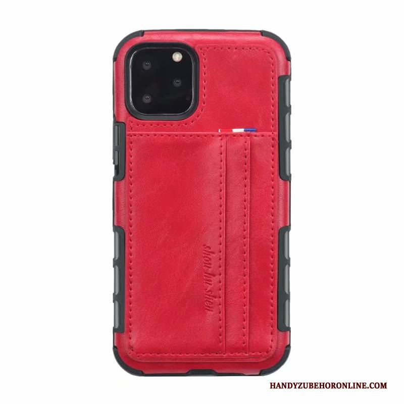 Hülle iPhone 11 Pro Retro Anti-sturz Handyhüllen, Case iPhone 11 Pro Taschen Grau Karte