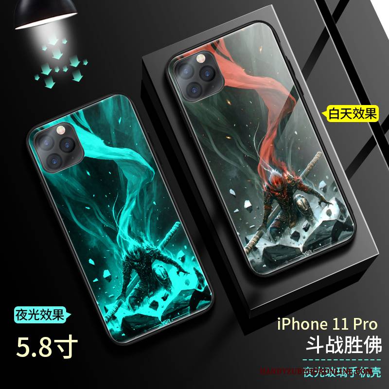 Hülle iPhone 11 Pro Silikon High-end Neu, Case iPhone 11 Pro Glas Handyhüllen