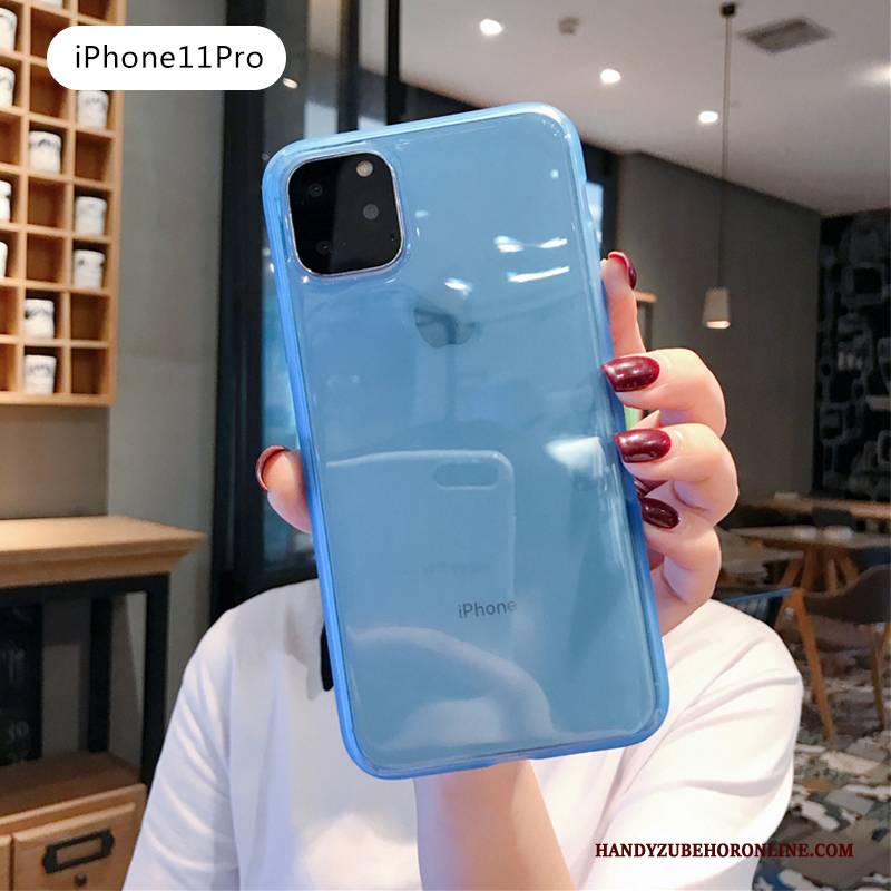 Hülle iPhone 11 Pro Silikon Weiß Anti-sturz, Case iPhone 11 Pro Taschen Persönlichkeit Handyhüllen