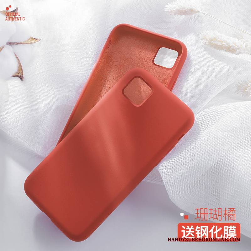 Hülle iPhone 11 Pro Taschen Rot Handyhüllen, Case iPhone 11 Pro Silikon Anti-sturz Netto Rot