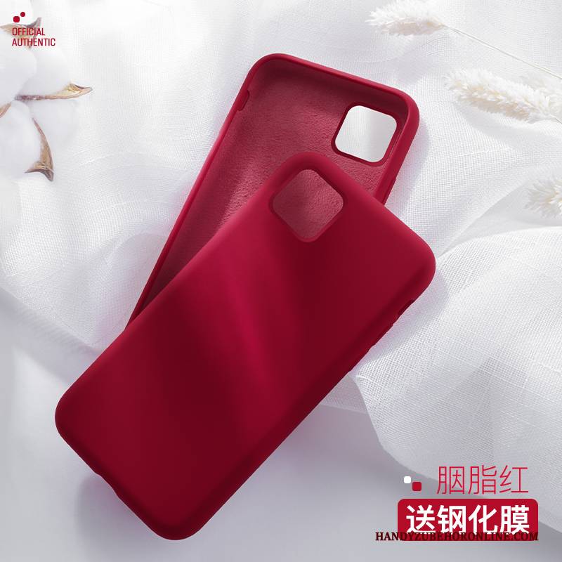 Hülle iPhone 11 Pro Taschen Rot Handyhüllen, Case iPhone 11 Pro Silikon Anti-sturz Netto Rot