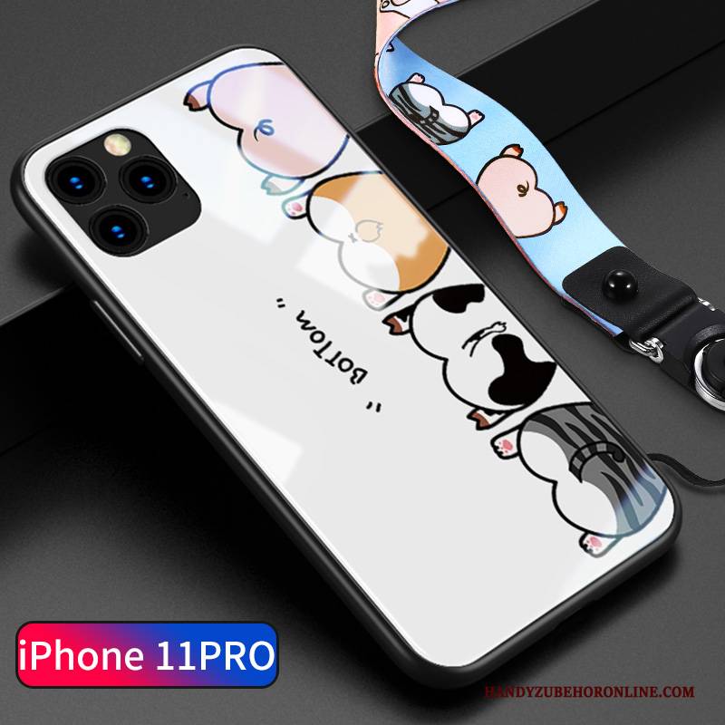 Hülle iPhone 11 Pro Taschen Schlank Handyhüllen, Case iPhone 11 Pro Karikatur Netto Rot Neu