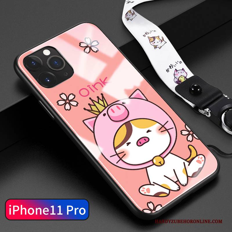 Hülle iPhone 11 Pro Taschen Schlank Handyhüllen, Case iPhone 11 Pro Karikatur Netto Rot Neu