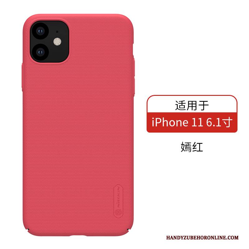 Hülle iPhone 11 Schwer Nubuck, Case iPhone 11 Blau Handyhüllen