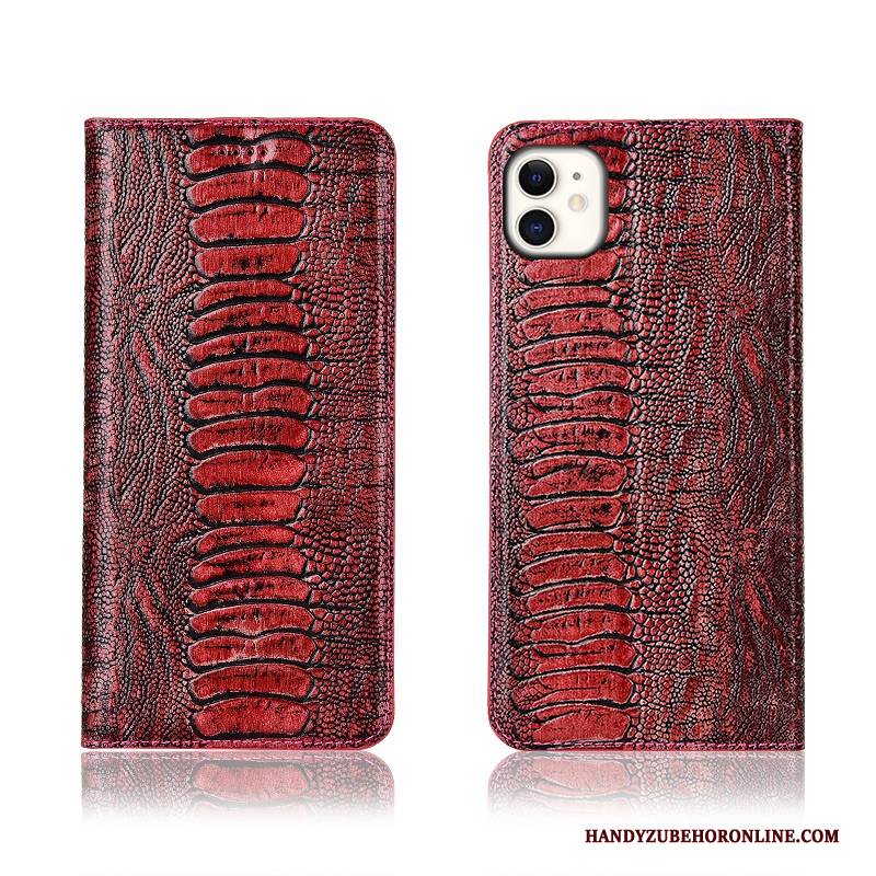 Hülle iPhone 11 Silikon Vogel Anti-sturz, Case iPhone 11 Kreativ Rot Handyhüllen