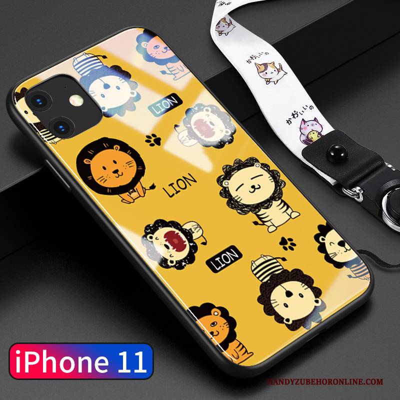 Hülle iPhone 11 Taschen Persönlichkeit Schlank, Case iPhone 11 Karikatur High-end Handyhüllen