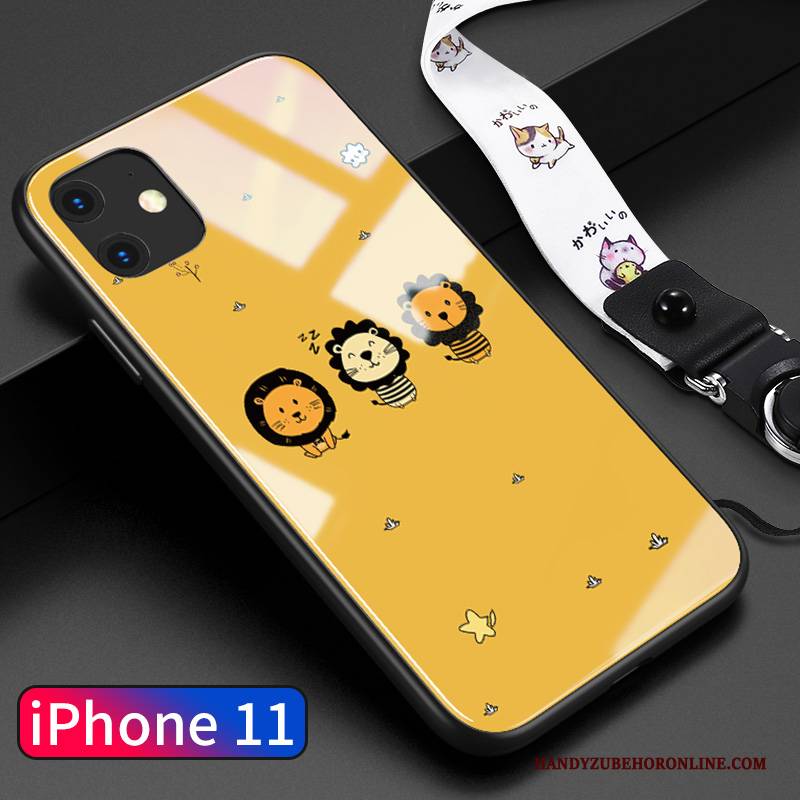 Hülle iPhone 11 Taschen Persönlichkeit Schlank, Case iPhone 11 Karikatur High-end Handyhüllen