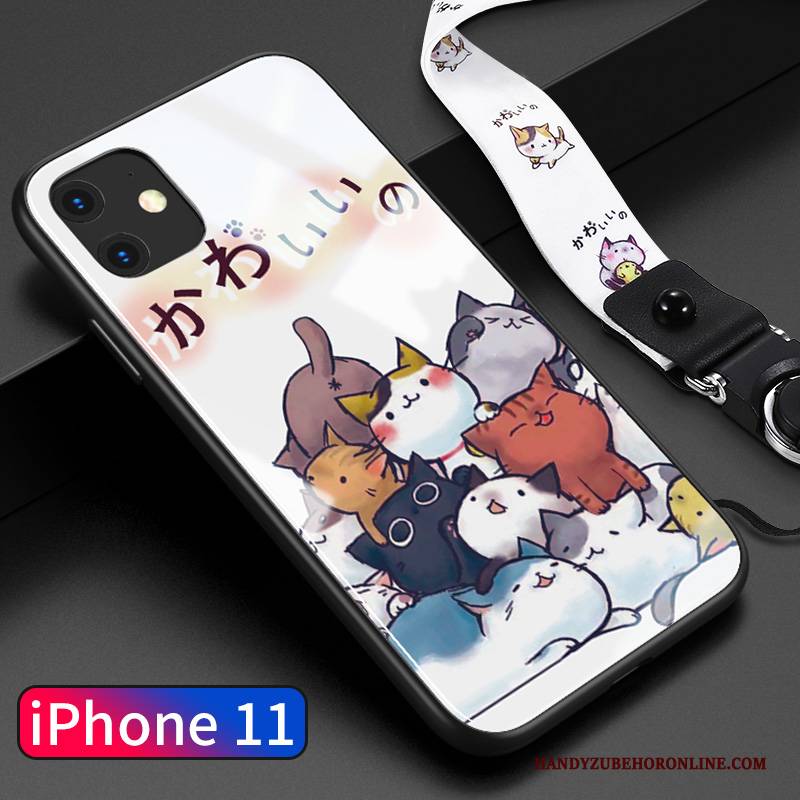 Hülle iPhone 11 Taschen Persönlichkeit Schlank, Case iPhone 11 Karikatur High-end Handyhüllen