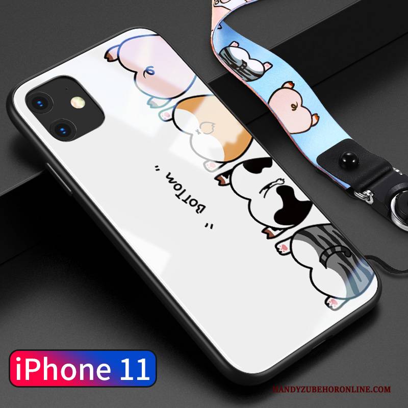 Hülle iPhone 11 Taschen Persönlichkeit Schlank, Case iPhone 11 Karikatur High-end Handyhüllen