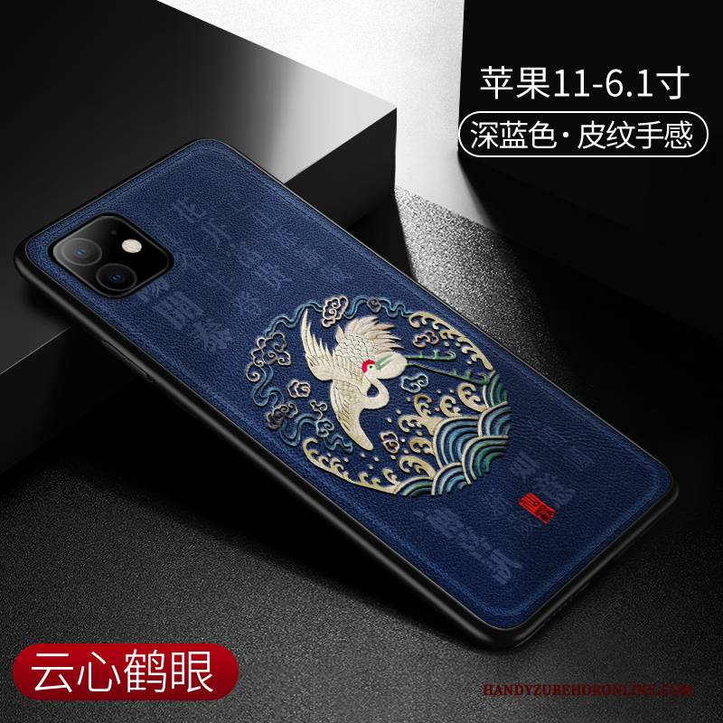 Hülle iPhone 11 Taschen Wind Chinesische Art, Case iPhone 11 Schutz Anti-sturz Qualität