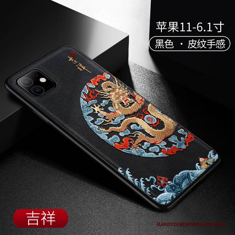 Hülle iPhone 11 Taschen Wind Chinesische Art, Case iPhone 11 Schutz Anti-sturz Qualität