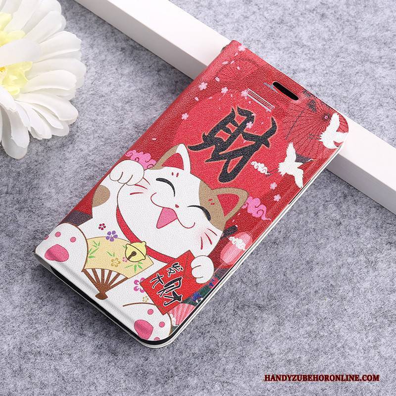 Hülle iPhone 12 Mini Karikatur Grün Trend, Case iPhone 12 Mini Schutz Netto Rot Anti-sturz