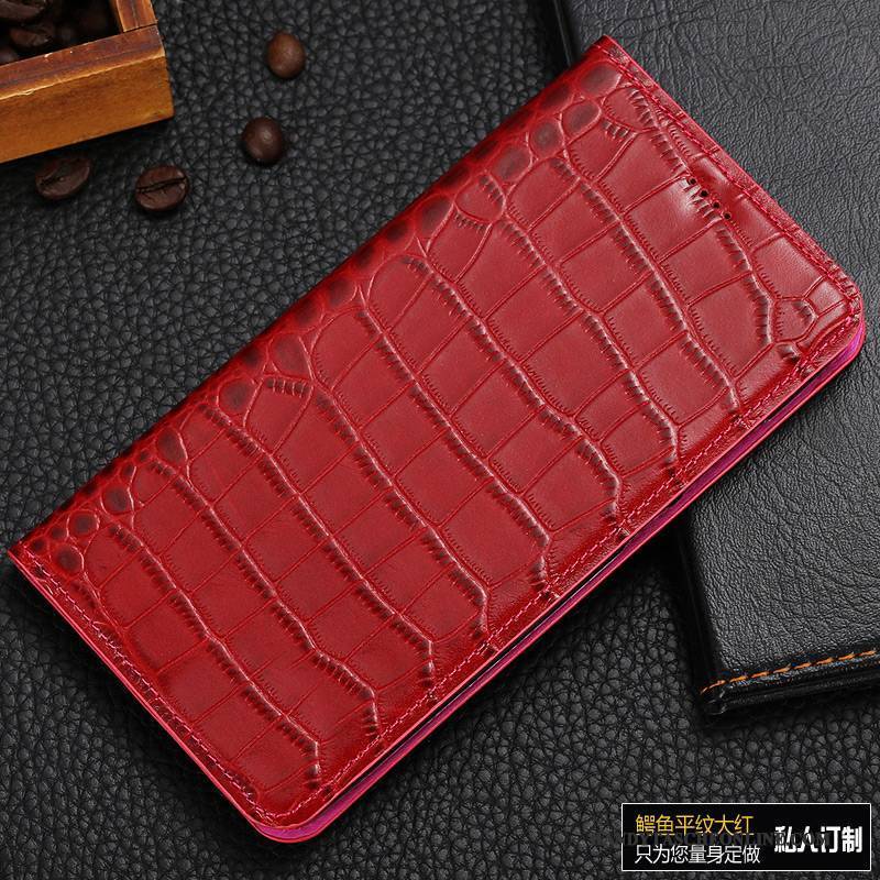 Hülle iPhone 5/5s Folio Handyhüllen Rot, Case iPhone 5/5s Leder Muster