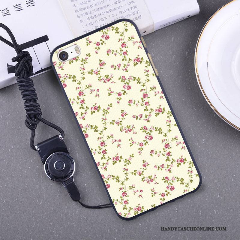 Hülle iPhone 5/5s Kreativ Handyhüllen Dünne, Case iPhone 5/5s Silikon Nubuck