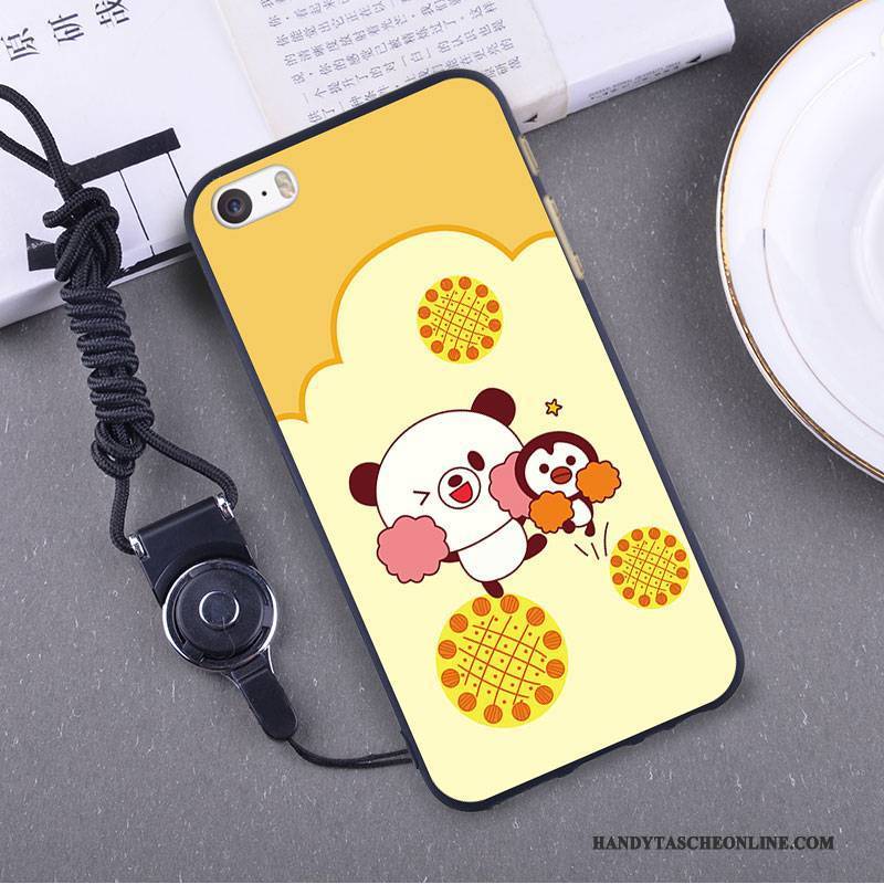 Hülle iPhone 5/5s Kreativ Handyhüllen Dünne, Case iPhone 5/5s Silikon Nubuck