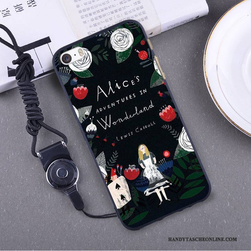 Hülle iPhone 5/5s Kreativ Handyhüllen Dünne, Case iPhone 5/5s Silikon Nubuck