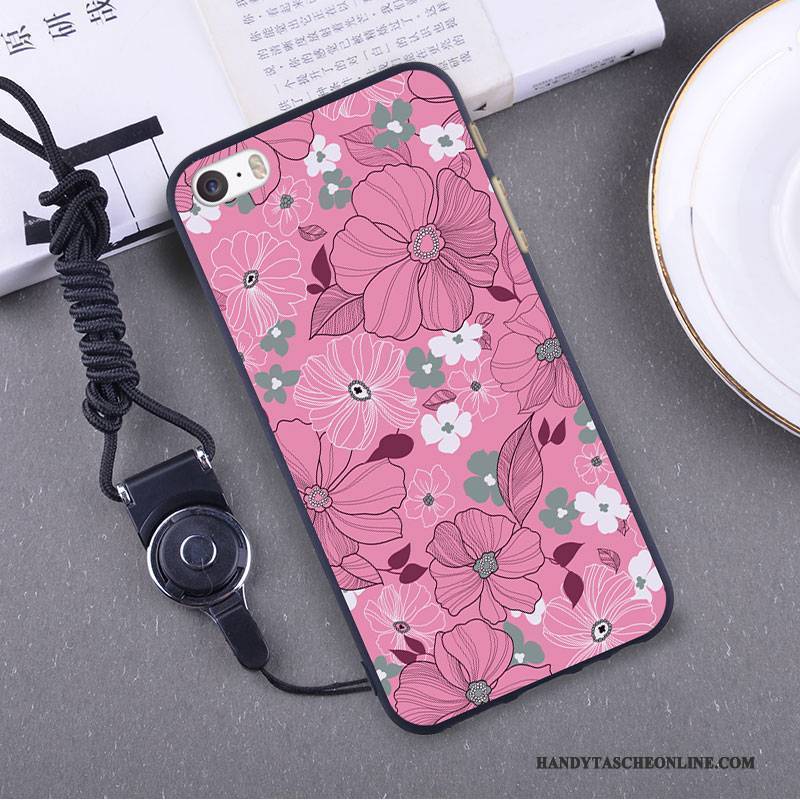 Hülle iPhone 5/5s Kreativ Handyhüllen Dünne, Case iPhone 5/5s Silikon Nubuck