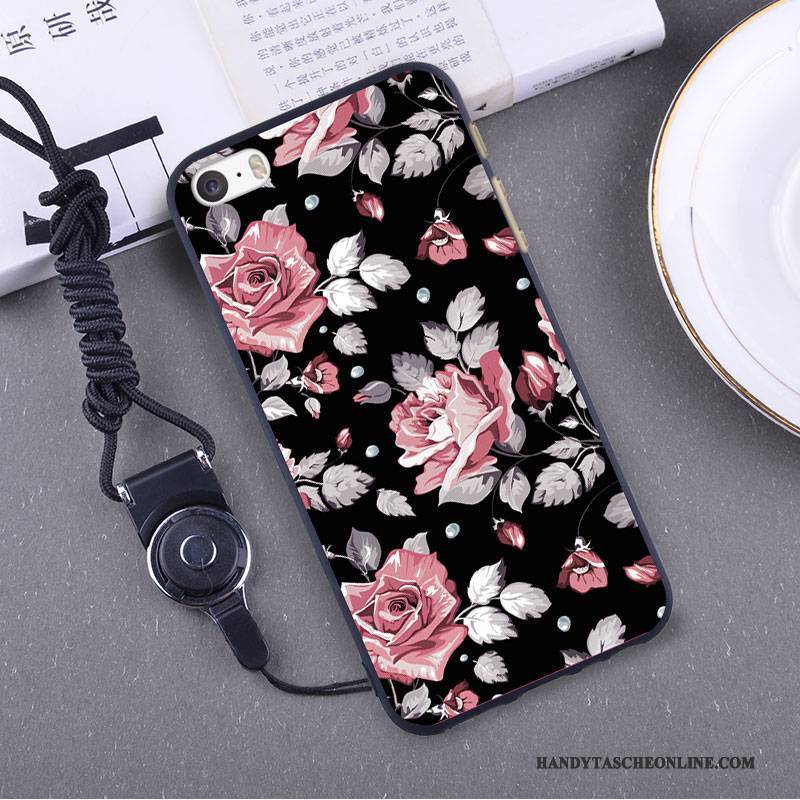 Hülle iPhone 5/5s Kreativ Handyhüllen Dünne, Case iPhone 5/5s Silikon Nubuck