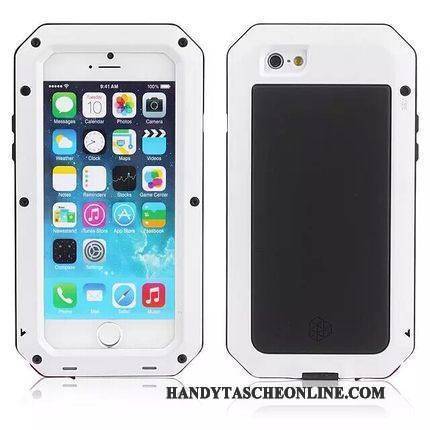 Hülle iPhone 5/5s Metall Grenze Anti-sturz, Case iPhone 5/5s Schutz Gelb Neu