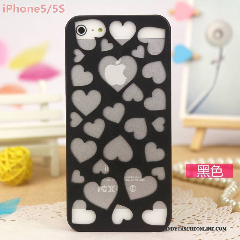 Hülle iPhone 5/5s Schutz Durchbrochenes Leicht, Case iPhone 5/5s Rose Blumen